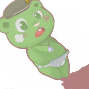 Rating: Questionable Score: 0 Tags: anthro bear blush flippy flippy_(htf) furry green_body green_fur happy_tree_friends male male_only mammal mondo_media rule34 solo tagme underwear_only User: bunchy7s