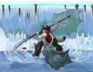 Rating: Safe Score: 0 Tags: anthro black_hair boots canid canine clothing e621 footwear hair horn hybrid male mammal melee_weapon membrane_(anatomy) membranous_wings naginata pira polearm running shoes solo tail warrior water waterfall weapon wings User: bunchy7s