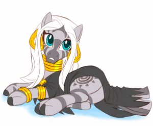 Rating: Questionable Score: 0 Tags: butt clothing cutie_mark e621 ear_piercing equid equine female feral friendship_is_magic hair hasbro jewelry mammal mewpan my_little_pony piercing simple_background solo stripes zebra zecora_(mlp) User: bunchy7s