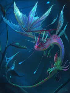 Rating: Safe Score: 0 Tags: ambiguous_gender carolina_eade dew dragon e621 feral feytouched_studios green_eyes insect_wings membrane_(anatomy) membranous_wings mythological_creature mythological_scalie mythology plant scalie solo tail warsong_chronicles wings User: bunchy7s