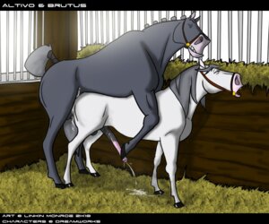 Rating: Explicit Score: 0 Tags: 2010 altivo_(the_road_to_el_dorado) animal_genitalia animal_penis balls big_penis bodily_fluids bridle cum dreamworks duo e621 ejaculation eldorado english_text equid equine equine_genitalia equine_penis erection feral genital_fluids genitals hands-free hooves horse linkin_monroe male male/male mammal mane orgasm penis quadruped reins stable tail text the_road_to_el_dorado User: bunchy7s