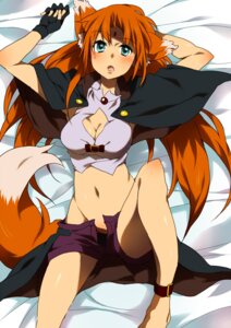 Rating: Questionable Score: 0 Tags: arf blue_eyes blush breasts capelet cleavage cleavage_cutout dog_ear dog_tail female fingerless_gloves forehead_jewel gloves hatsuka_nezumi long_hair lyrical_nanoha mahou_shoujo_lyrical_nanoha midriff no_panties open_fly open_shorts orange_hair rule34 shorts tail unzipped User: bunchy7s