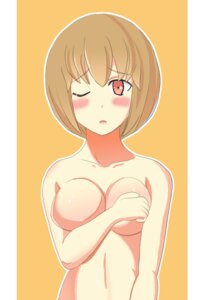 Rating: Explicit Score: 0 Tags: 1girls blush breasts brown_eyes brown_hair devil_survivor_(series) devil_survivor_2 female large_breasts nitta_io nude pointy_chin rule34 short_hair solo User: bunchy7s