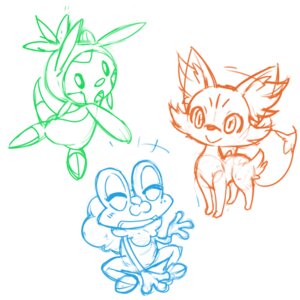 Rating: Safe Score: 0 Tags: 1:1 ambiguous_gender amphibian blush canid canine chespin cotora e621 fennekin feral froakie generation_6_pokemon group inner_ear_fluff mammal nintendo pokemon pokemon_(species) rodent starter_trio tail tuft User: bunchy7s