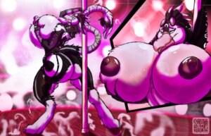Rating: Explicit Score: 0 Tags: 2013 anthro areola avian beak big_breasts big_butt bird breast_fondling breast_play breasts butt claws cleavage clothed clothing dancing detailed_background digitigrade e621 eyewear feathered_wings feathers feet female fondling goggles gryphon half-closed_eyes hand_on_breast hindpaw holding_breast huge_breasts kian'ka leather looking_at_viewer mythological_avian mythological_creature mythology narrowed_eyes nipples non-mammal_breasts non-mammal_nipples open_mouth paws pole pole_dancing presenting smile solo stripper tail talons thick_thighs toe_claws toes tongue tongue_out wide_hips wings xtrent968 User: bunchy7s