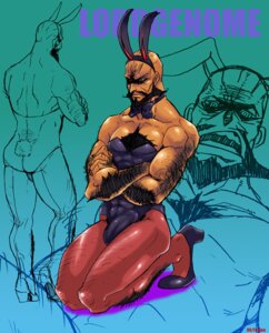 Rating: Questionable Score: 0 Tags: 1boy 2008 =sai= abs ass bald balls balls_in_bunnysuit beard black_hair blue_eyes body_hair bowtie bulge bunny_ear bunnysuit chest_hair color crossdressing erection facial_hair hairy hairy_male heels high_heels human lord_genome lordgenome male male_only masculine_crossdresser masculine_male mature_male muscles muscular muscular_male mustache no_visible_genitalia noritake pantyhose pecs penis penis_in_bunnysuit penis_outline rule34 shoes solo tengen_toppa_gurren_lagann User: bunchy7s