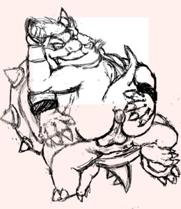 Rating: Explicit Score: 0 Tags: anthro ass assjob bowser buttjob cape crocodile donkey_kong_(series) horn_grab horns interspecies jiggawhat k_rool koopa kremling male male_only mario_(series) monochrome multiple_males nintendo nude penis reptile rule34 scalie shell spiky_shell straight_hair tail yaoi User: bunchy7s