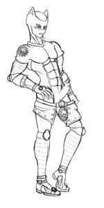 Rating: Explicit Score: 0 Tags: 1:2 anthro biped blush clothing diamond_is_unbreakable e621 erection genitals humanoid_genitalia humanoid_penis jojo's_bizarre_adventure killer_queen_(jjba) looking_at_viewer male meme monochrome penis pose solo stand_(jjba) standing sutamasque undressing User: bunchy7s