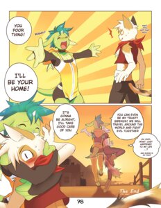 Rating: Safe Score: 0 Tags: anthro blush bodily_fluids clothing comic crying dialogue digital_media_(artwork) domestic_cat e621 english_text fair_trade felid feline felis femboy hoodie hug kim_(powfooo) legwear lime_(unigan) male mammal powfooo scalie sunset tail tears text thigh_highs topwear unigan wide_eyed User: bunchy7s