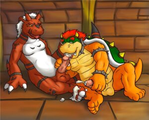 Rating: Explicit Score: 0 Tags: 2008 4_toes anthro anthro_on_anthro balls bandai_namco belly biceps bodily_fluids bowser claws collar crossover cum cum_in_mouth cum_inside cum_on_feet cum_on_ground cum_on_tongue cumshot digimon digimon_(species) digiphilia digital_hazard dragon duo e621 ejaculation erection facial_markings fangs feet fellatio genital_fluids genitals growlmon hair head_markings hindpaw horn humanoid_genitalia humanoid_penis interspecies koopa licking male male/male male_penetrated male_penetrating male_penetrating_male mario_bros markings masturbation muscular mythological_creature mythological_scalie mythology nintendo nude open_mouth oral orgasm overweight paws pecs penetration penile penile_masturbation penis reptile scalie sex shell slightly_chubby smile spiked_collar spikes spread_legs spreading symbol tail teeth toe_claws toes tongue tongue_out truce vein white_hair yellow_eyes User: bunchy7s