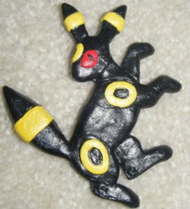 Rating: Safe Score: 0 Tags: ambiguous_gender e621 eeveelution feral generation_2_pokemon grandfathered_content low_res markings nintendo pokemon pokemon_(species) red_eyes red_sclera sculpture solo tail umbreon unknown_artist yellow_markings User: bunchy7s