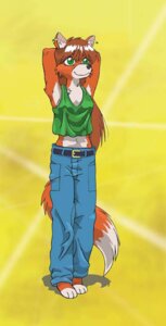 Rating: Safe Score: 0 Tags: anthro belt bottomwear canid canine clothing e621 ear_piercing ear_ring female fox mammal pants piercing pigfiend ring_piercing shirt solo sylia tail tank_top topwear User: bunchy7s Rating: Safe Score: 0 Tags: anthro belt bottomwear canid canine clothing e621 ear_piercing ear_ring female fox mammal pants piercing pigfiend ring_piercing shirt solo sylia tail tank_top topwear User: bunchy7s