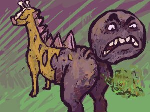Rating: Questionable Score: 0 Tags: 2_heads 4:3 ambiguous_gender disgust e621 fart fart_cloud feral generation_2_pokemon girafarig giraffid green_fart_cloud horn living_tail low_res mammal multi_head nintendo ossicone pokemon pokemon_(species) rocket_grunt_(artist) solo tail tail_head tail_mouth unusual_anatomy unusual_tail User: bunchy7s