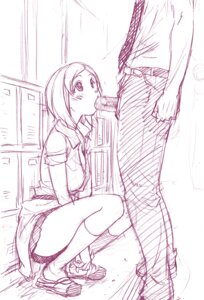 Rating: Explicit Score: 0 Tags: censored fellatio female male monochrome oral original penis rule34 school shiwasu_no_okina sketch traditional_media User: bunchy7s