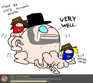 Rating: Explicit Score: 0 Tags: 2d comedy dialogue english_dialogue english_text heavy_(team_fortress_2) heavy_weapons_guy humor male rule34 spy_(team_fortress_2) team_fortress_2 text yaoi User: bunchy7s