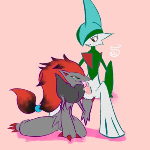 Rating: Explicit Score: 0 Tags: 1:1 anthro anthro_on_anthro bodily_fluids canid canine conditional_dnp cum cum_in_mouth cum_inside cum_on_tongue duo e621 erection fellatio female female_on_humanoid gallade generation_4_pokemon generation_5_pokemon genital_fluids genitals humanoid humanoid_on_anthro interspecies klaide licking male male/female male_on_anthro mammal nintendo oral penile penis penis_lick pink_background pokemon pokemon_(species) sex simple_background tongue tongue_out vulva zoroark User: bunchy7s