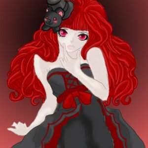 Rating: Safe Score: 0 Tags: 1:1 alternative_fashion black_clothing clothing curly_hair demon dress e621 female goth gothic_lolita hair human icon j-fashion kinkyz kissing lolita_(fashion) low_res mammal not_furry_focus plushie red_eyes red_hair solo teddy_bear victorian_goth young User: bunchy7s