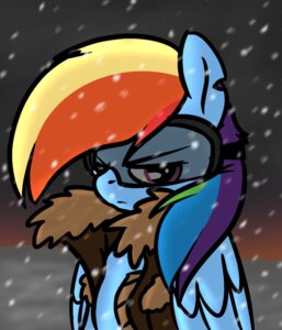 Rating: Safe Score: 0 Tags: blue_body blue_feathers blue_fur clothing e621 equid equine feathered_wings feathers female feral friendship_is_magic frown fur hair hasbro j5furry jacket mammal multicolored_hair my_little_pony mythological_creature mythological_equine mythology outside pegasus purple_eyes rainbow_dash_(mlp) rainbow_hair snow solo topwear wings User: bunchy7s