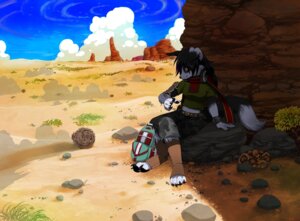 Rating: Safe Score: 0 Tags: agamid amber_eyes anthro avian backpack bearded_dragon biped bird black_hair border_collie canid canine canis collie desert detailed_background dipstick_tail domestic_dog duo e621 electronics female feral grass hair headphones herding_dog hi_res light lighting lizard mammal markings noxious outside pastoral_dog paws pit_viper plant rattlesnake reptile rock scalie scenery sheepdog sirod sky snake solo_focus tail tail_markings tumbleweed under_shade viper User: bunchy7s