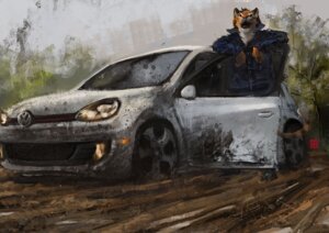 Rating: Safe Score: 0 Tags: anthro biped car clothing detailed_background e621 felid looking_at_viewer male male_anthro mammal open_mouth pantherine racoonwolf solo tail tiger vehicle volkswagen volkswagen_golf User: bunchy7s