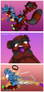 Rating: Explicit Score: 0 Tags: 2010 3_panel_comic ailurid animal_genitalia anthro auntymoira black_nipples bodily_fluids breasts comic cum digital_media_(artwork) duo e621 english_text erection eulipotyphlan facial_markings fan_character female fully_sheathed genital_fluids genitals gynomorph gynomorph/female head_markings hedgehog hi_res intersex intersex/female mammal markings nipples nude penis purity_the_hedgehog purple_penis purple_tongue red_panda saluri sega sheath sonic_the_hedgehog_(series) tail text tongue vulva wet yellow_eyes User: bunchy7s