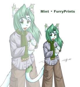 Rating: Safe Score: 0 Tags: 2005 anthro bottomwear clothed clothing colored conditional_dnp e621 female furry_print green_eyes green_hair hair jacket mint_(tom_fischbach) pants scarf shirt simple_background snow snowball solo tail tom_fischbach topwear white_background zoom_layer User: bunchy7s