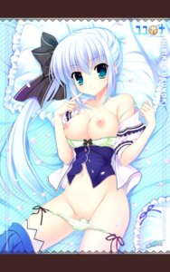 Rating: Explicit Score: 0 Tags: artist_request bed blue_eyes blue_hair bra bra_pull breasts character_name cleavage collarbone female high_resolution kusunoki_hibiki lingerie long_hair looking_at_viewer lying mitha nana_wind navel nipples off_shoulder on_back on_bed open_clothes open_shirt panties panty_pull petals pillow pleated_skirt pussy ribbon rule34 side-tie_panties side_ponytail skirt skirt_around_one_leg strap_slip thighhighs uncensored underwear yuyukana User: bunchy7s