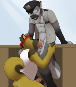 Rating: Explicit Score: 0 Tags: anthro athletic balls bodily_fluids bottomless briggswolf butt canid canine canis clothed clothing digital_media_(artwork) domestic_dog duo e621 erection eyes_closed fellatio forced fur genital_fluids genitals german_shepherd head_in_crotch herding_dog humanoid_genitalia humanoid_penis hybrid jailbird kerchief looking_pleasured male male/male male_penetrated male_penetrating male_penetrating_male mammal markings muscular officer open_clothing open_shirt open_topwear oral oral_penetration pastoral_dog penetration penile penis police precum raised_tail sex shaded shirt sleeveless_clothing spots spotted_body sucked_silly sucking tail topwear unprofessional_behavior wolf User: bunchy7s