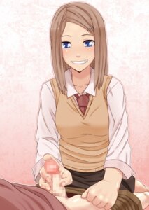 Rating: Explicit Score: 0 Tags: blue_eyes blush breasts censored clenched_teeth female grin hairclip handjob highres kneeling long_hair lying male necktie no_underwear penis rule34 school_uniform schoolgirl section_11 smile User: bunchy7s