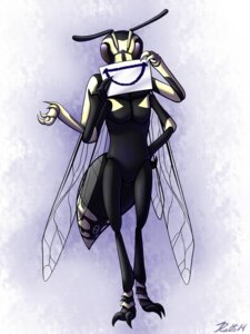 Rating: Safe Score: 0 Tags: 3:4 4_arms abstract_background actini antennae_(anatomy) anthro arthropod bald-faced_hornet biped black_body black_eyes black_sclera black_skin claws conditional_dnp digital_media_(artwork) e621 hi_res holding_object hymenopteran insect insect_wings looking_at_viewer male multi_arm multi_limb paper ratte simple_background smile solo standing textured_background vespid wasp white_body white_skin wings yellowjacket_(wasp) User: bunchy7s
