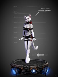 Rating: Safe Score: 0 Tags: 3:4 3d_(artwork) 4_toes anthro barefoot big_eyes breasts claws clothed clothing collar digital_media_(artwork) domestic_cat e621 ear_piercing feet felid feline felis female hi_res mammal piercing plantigrade red_eyes ribbons skimpy smile solo sway tail toes whiskers zorryn User: bunchy7s