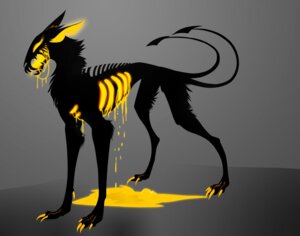 Rating: Safe Score: 0 Tags: 2_tails abstract_background acid acid_saliva ambiguous_gender bodily_fluids bone canid canine claws demon drooling e621 feral fur glowing glowing_eyes lava mammal monster mr-kendalldogsr multi_tail open_mouth saliva simple_background skeleton solo tail yellow_eyes User: bunchy7s