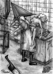Rating: Explicit Score: 0 Tags: demon drawn female maria_(silent_hill) monochrome pyramid_head rule34 silent_hill silent_hill_2 straight succubus tagme User: bunchy7s