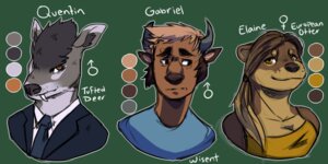 Rating: Safe Score: 0 Tags: 2:1 accessory anthro bison bovid bovine brown_body brown_eyes business_suit bust_portrait clothed clothing color_swatch countershading deer digital_media_(artwork) e621 fangs female flexa fully_clothed green_background grey_body hair horn male mammal multiple_images mustelid necktie otter outline ponytail portrait side_ponytail simple_background solo suit teeth white_outline User: bunchy7s Rating: Safe Score: 0 Tags: 2:1 accessory anthro bison bovid bovine brown_body brown_eyes business_suit bust_portrait clothed clothing color_swatch countershading deer digital_media_(artwork) e621 fangs female flexa fully_clothed green_background grey_body hair horn male mammal multiple_images mustelid necktie otter outline ponytail portrait side_ponytail simple_background solo suit teeth white_outline User: bunchy7s