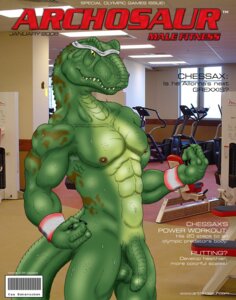 Rating: Explicit Score: 0 Tags: 2004 abs anthro balls barcode biceps big_muscles biped bodily_fluids claws cover dinosaur e621 english_text fangs fictional_magazine_cover flaccid genitals green_body green_scales grin gym hi_res kaa_bakensobek lizard looking_at_viewer magazine magazine_cover male muscular muscular_anthro muscular_male nipples nude pecs penis pinup porn_cover porn_magazine pornography pose prehistoric_species reptile saurischian scales scalie smile solo standing sweat sweatband tail teeth text theropod tyrannosaurid tyrannosauroid tyrannosaurus tyrannosaurus_rex yellow_eyes User: bunchy7s