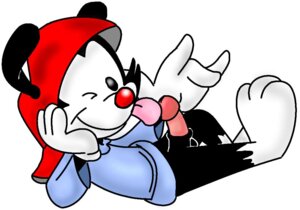Rating: Explicit Score: 0 Tags: animaniacs anthro black_fur bottomless clothes color hat lying male male_only moonbeamcat on_back penis red_nose rule34 side_view simple_background smile solo uncensored wakko_warner white_background white_fur wink User: bunchy7s