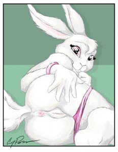 Rating: Explicit Score: 0 Tags: anthro anus biped butt clothed clothing coypowers digital_media_(artwork) digital_painting_(artwork) e621 female fur genitals hi_res lagomorph leporid long_ears looking_at_viewer lying mammal painting_(artwork) panties partially_clothed pink_eyes presenting presenting_anus presenting_hindquarters presenting_vulva rabbit simple_background smile solo underwear underwear_down vulva white_body white_fur User: bunchy7s