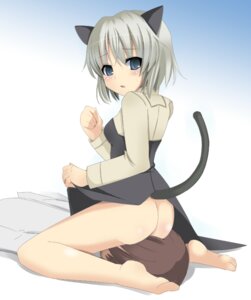 Rating: Explicit Score: 0 Tags: animal_ears ass barefoot blue_eyes blush bottomless breasts cat_ears clothing dress dress_lift facesitting female looking_back nekomimi no_panties original rule34 sanya_v._litvyak short_hair silver_hair sitting sitting_on_person small_breasts strike_witches tail world_witches_series yoshida_(pixiv) yoshida_(rodeo) User: bunchy7s Rating: Explicit Score: 0 Tags: animal_ears ass barefoot blue_eyes blush bottomless breasts cat_ears clothing dress dress_lift facesitting female looking_back nekomimi no_panties original rule34 sanya_v._litvyak short_hair silver_hair sitting sitting_on_person small_breasts strike_witches tail world_witches_series yoshida_(pixiv) yoshida_(rodeo) User: bunchy7s