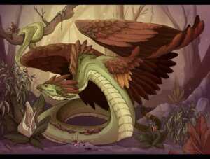 Rating: Safe Score: 0 Tags: accessory ambiguous_gender beads black_bars brown_body brown_feathers couatl detailed_background duo e621 fangs feathered_scalie feathered_snake feathered_wings feathers feral flower forest forked_tongue furgonomics green_body green_scales horn letterbox mane moss neondragon plant reptile scales scalie serpentine snake tail tail_accessory tailband teeth tongue tongue_out tree white_body white_scales wings yellow_eyes User: bunchy7s