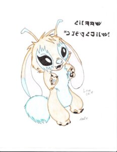 Rating: Safe Score: 0 Tags: alien ambiguous_gender antennae_(anatomy) black_eyes blue_body blue_fur celeste_derksen_(artist) celeste_derksen_(fursona) disney e621 experiment_(lilo_and_stitch) fangs fur lagomorph lilo_and_stitch mammal simple_background sketch smile solo teeth text white_background white_body white_fur yellow_body yellow_fur User: bunchy7s Rating: Safe Score: 0 Tags: alien ambiguous_gender antennae_(anatomy) black_eyes blue_body blue_fur celeste_derksen_(artist) celeste_derksen_(fursona) disney e621 experiment_(lilo_and_stitch) fangs fur lagomorph lilo_and_stitch mammal simple_background sketch smile solo teeth text white_background white_body white_fur yellow_body yellow_fur User: bunchy7s