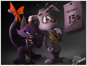 Rating: Questionable Score: 0 Tags: anthro bad_kitty border breasts canid canine canis domestic_cat domestic_dog duo e621 featureless_breasts felid feline felis female fernando_faria friday_the_13th lucky_(fernando_faria) male mammal nude tail white_border User: bunchy7s