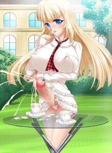 Rating: Explicit Score: 0 Tags: 1futa :p blonde_hair blue_eyes breasts censored cum cumming cup dress ejaculation emilie_de_rochefort erect_nipples erection futa_only futanari handsfree_ejaculation highres intersex jpeg_artifacts large_breasts long_hair nipples no_balls outdoors panties penis q1_(slw) rule34 solo table tekken underwear User: bunchy7s
