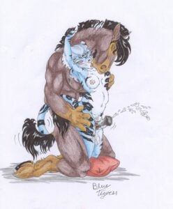 Rating: Explicit Score: 0 Tags: 1boy 1girls animal_genitalia animal_penis anthro anthro_on_anthro artist_signature bluetigress blush breasts closed_eyes couple cum cumshot equine female from_behind frottage fur furry grope handlebar horse horsecock interspecies juices male markings messy nipples nude orgasm penis pussy pussy_juice rule34 sex simple_background straight stripes tail thigh_sex traditional_media_(artwork) white_background User: bunchy7s