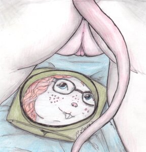 Rating: Explicit Score: 0 Tags: anthro anus biped blue_eyes buckteeth butt close-up e621 eyewear female freckles genital_close-up genitals glasses hair looking_at_mirror looking_at_object mammal mirror mouse murid murine nude paul_lucas pink_nose presenting presenting_hindquarters red_hair reflection rodent solo tail teeth traditional_media_(artwork) vulva vulva_close-up User: bunchy7s