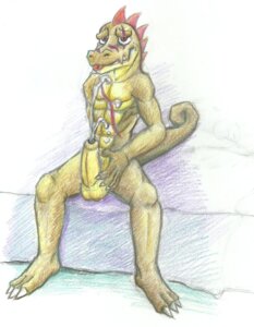 Rating: Explicit Score: 0 Tags: abs absurd_res anthro balls biped bodily_fluids chameleon claws cum cum_on_chest cum_on_self cumshot e621 ejaculation erection foreskin genital_fluids genitals hi_res humanoid_genitalia humanoid_penis lizard male masturbation orgasm penile penile_masturbation penis red_eyes reptile scalie sitting solo toe_claws traditional_media_(artwork) unknown_artist User: bunchy7s