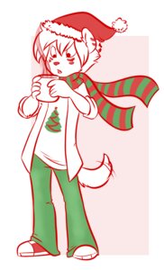 Rating: Safe Score: 0 Tags: anthro beverage christmas christmas_clothing christmas_headwear christmas_tree clothing e621 facial_markings hat head_markings headgear headwear herpestid hizzie holding_object holidays male mammal markings mongoose plant santa_hat scarf seth_häser solo tail tail_motion tailwag tree User: bunchy7s