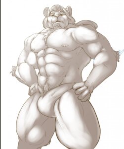 Rating: Questionable Score: 0 Tags: 2012 5_fingers abs anthro athletic biceps big_muscles biped body_hair bulge chest_hair clothed clothing e621 felid fingers fur greyscale hair hands_on_hips hi_res knuxlight lion looking_at_viewer looking_down male mammal monochrome muscular muscular_anthro muscular_male navel nipples pantherine pecs ponytail pose pubes simple_background solo standing topless underwear white_background User: bunchy7s Rating: Questionable Score: 0 Tags: 2012 5_fingers abs anthro athletic biceps big_muscles biped body_hair bulge chest_hair clothed clothing e621 felid fingers fur greyscale hair hands_on_hips hi_res knuxlight lion looking_at_viewer looking_down male mammal monochrome muscular muscular_anthro muscular_male navel nipples pantherine pecs ponytail pose pubes simple_background solo standing topless underwear white_background User: bunchy7s