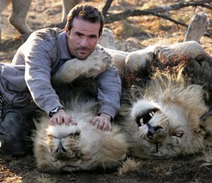 Rating: Safe Score: 0 Tags: e621 eyes_closed fangs felid feral grandfathered_content group human kneeling lion low_res lying male mammal on_back open_mouth outside pantherine real smile teeth unknown_artist User: bunchy7s