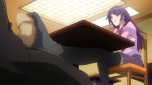 Rating: Explicit Score: 0 Tags: animated bakemonogatari blue_eyes blush censored feet footjob footjob_with_footwear kinako_no_yama long_hair male monogatari_(series) necktie penis purple_hair rule34 school_uniform senjougahara_hitagi smile socks thighhighs under_table under_the_table User: bunchy7s