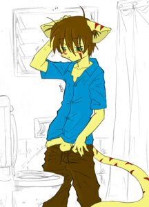Rating: Explicit Score: 0 Tags: anthro balls bathroom biped bodily_fluids clothing domestic_cat e621 erection felid feline felis genital_fluids genitals green_eyes humanoid_genitalia humanoid_penis jumpyneko male male_peeing mammal peeing peeing_while_erect penis solo standing tail urine urine_stream User: bunchy7s